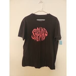 Sapnap Merch Flame Name T-Shirt Large